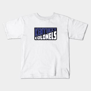 Defunct Kentucky Colonels ABA Kids T-Shirt